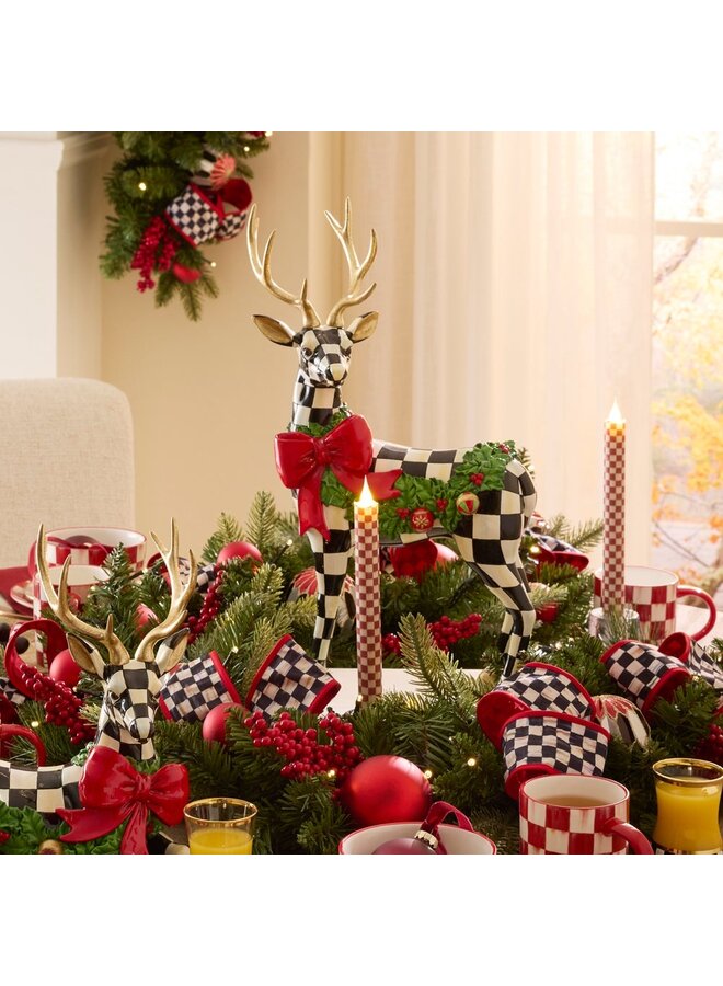 Holly Check Standing Deer