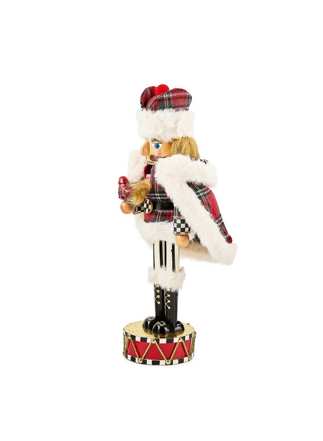 Tartan Cardinal Nutcracker