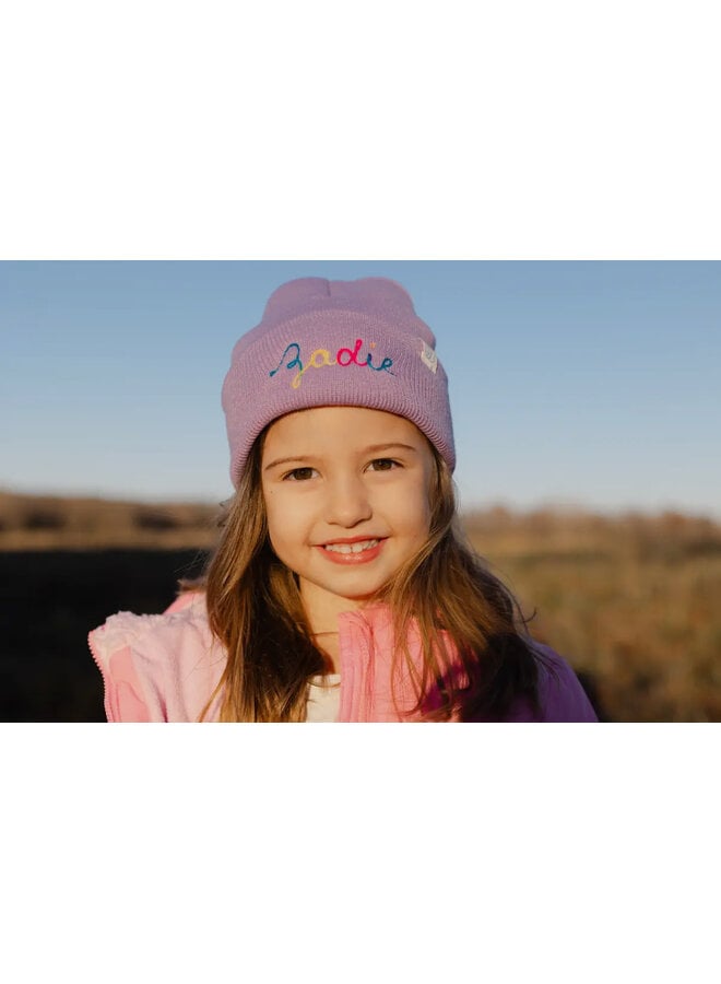 Custom Chainstitch Toddler Beanie - 6m to 5y