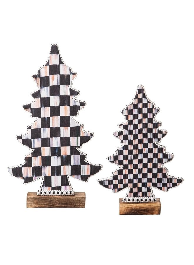 Courtly Check Forest Trees, Set of 2