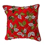 Holly Lattice Throw Pillow