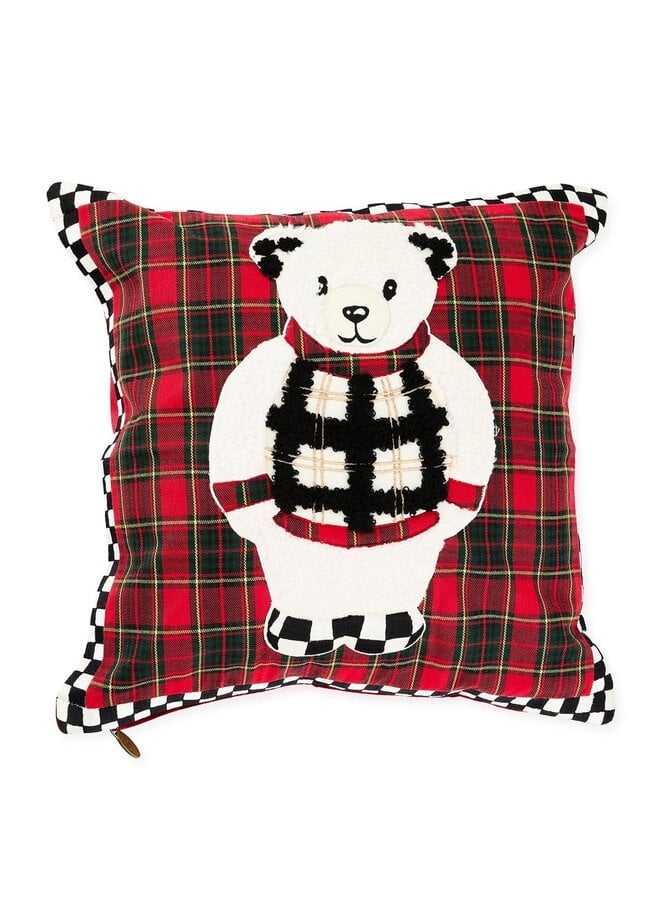 Cozy Bear Throw Pillow