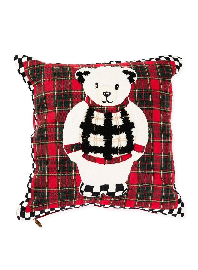 Cozy Bear Throw Pillow