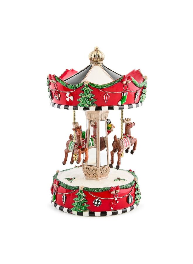MacKenzie-Childs Christmas Carousel