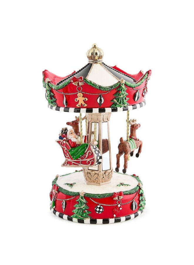 MacKenzie-Childs Christmas Carousel