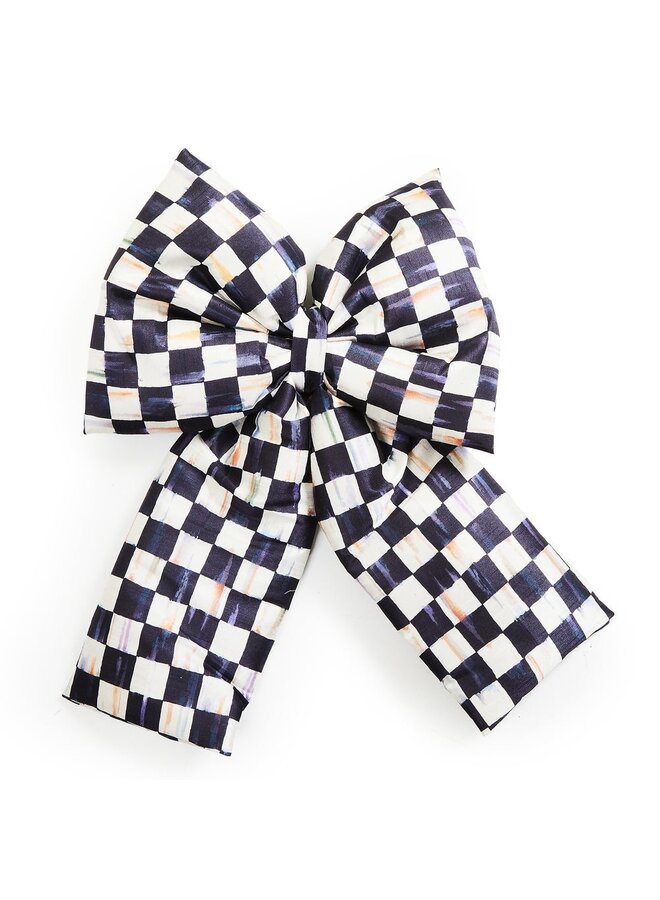 Courtly Check Large Bow