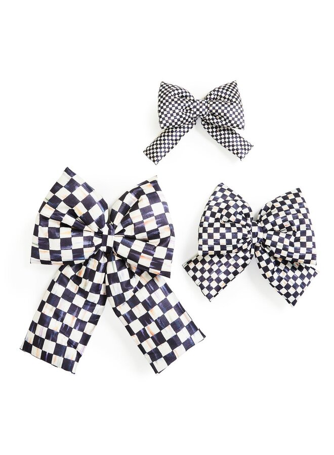 Courtly Check Small Bow
