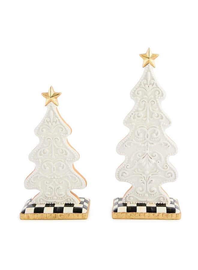 Gingerbread Small Trees, Set of 2