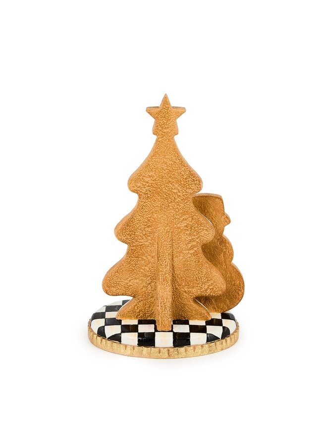 Gingerbread Small Snowman Tree