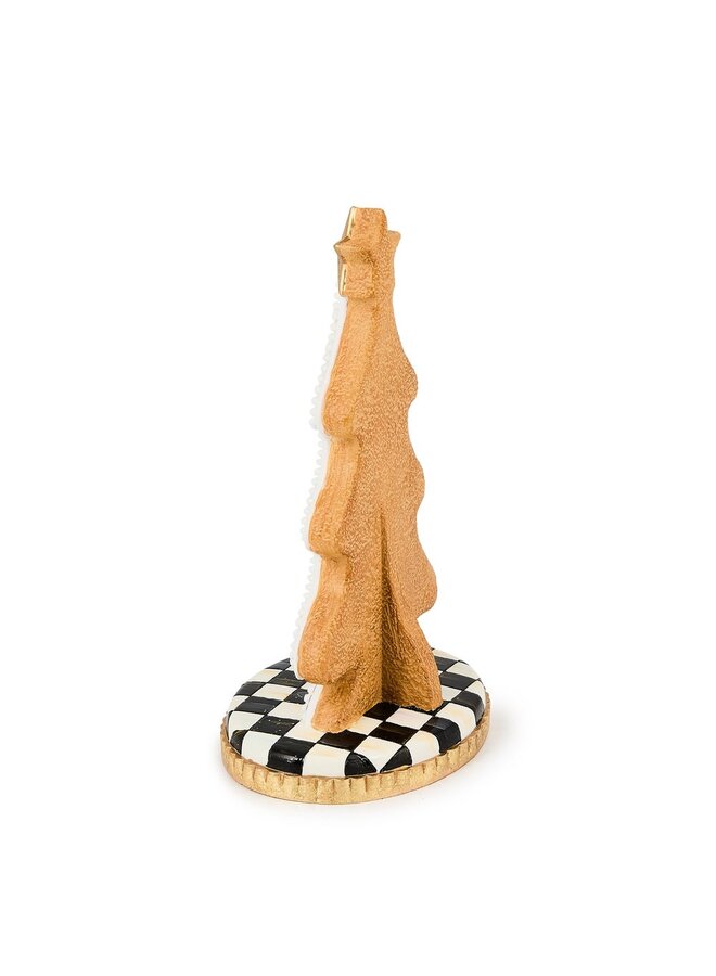 Gingerbread Small Snowman Tree