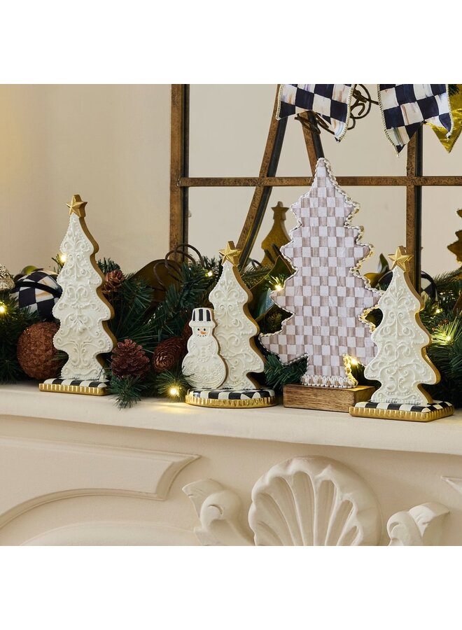 Gingerbread Small Snowman Tree