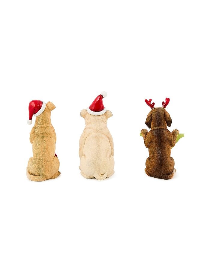 Check It Out JOY Dog Figurine Set