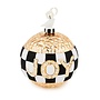 Courtly Noel JOY Glass Ball Ornament