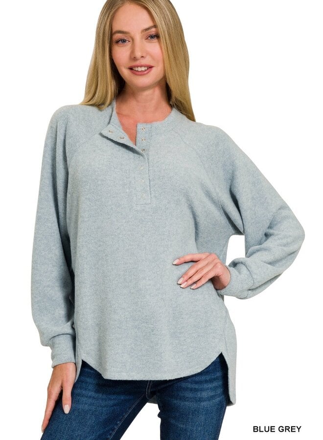 Oversized SuperSoft Henley -
