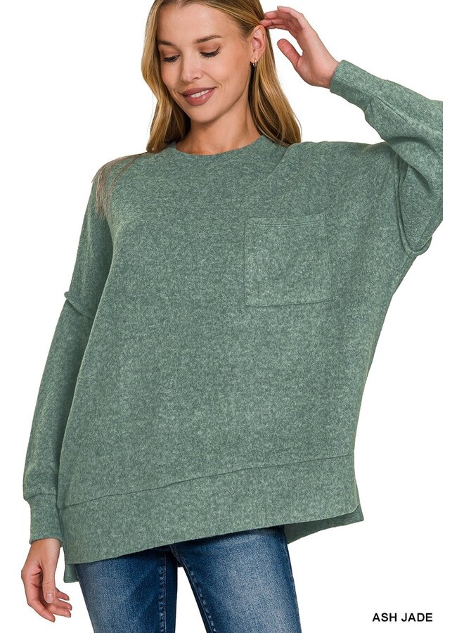 Oversized SuperSoft Pocket Tunic -