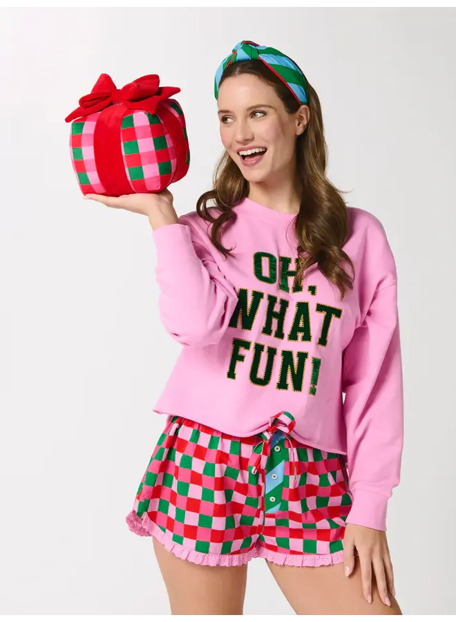 “Oh What Fun” Lounge Sweatshirt -