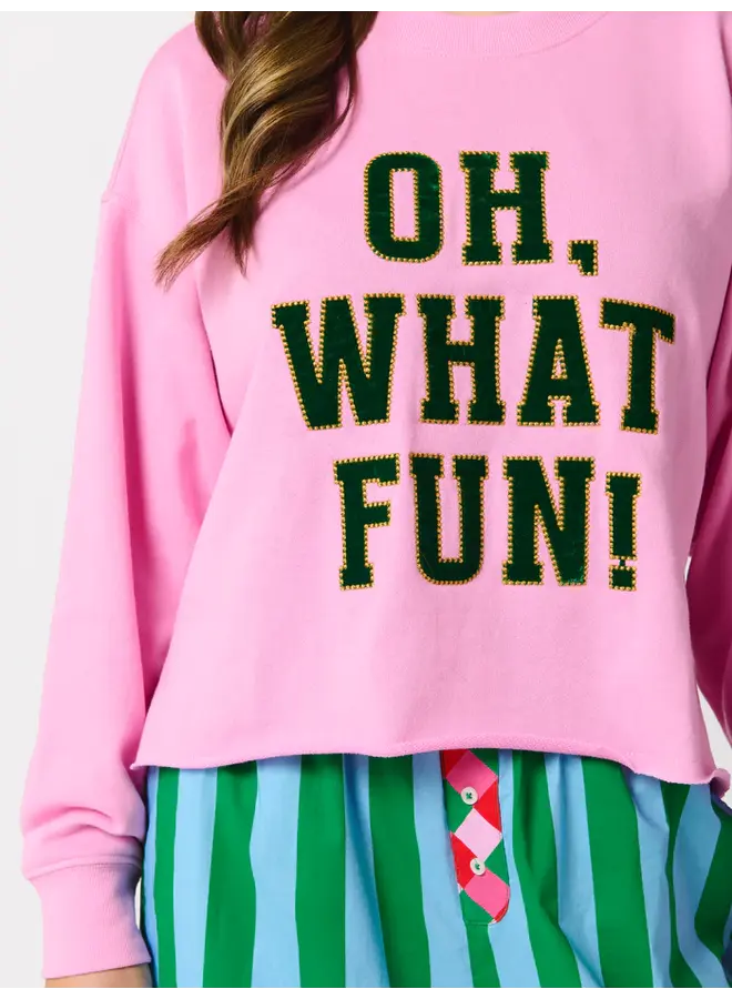 “Oh What Fun” Lounge Sweatshirt -
