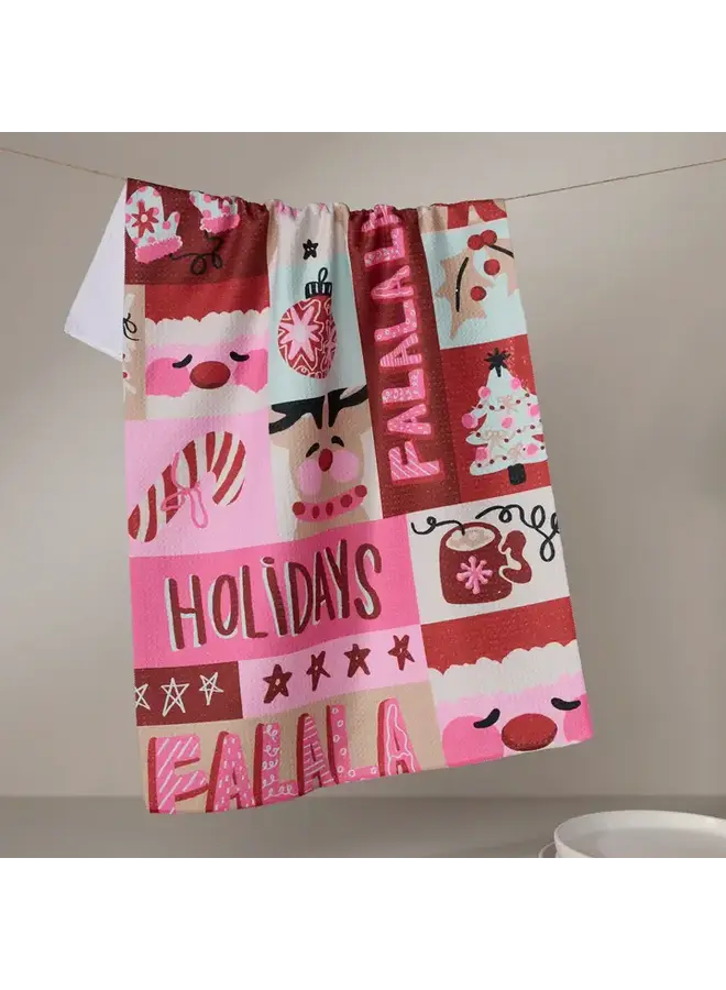 Holiday 4 Tea Towel -