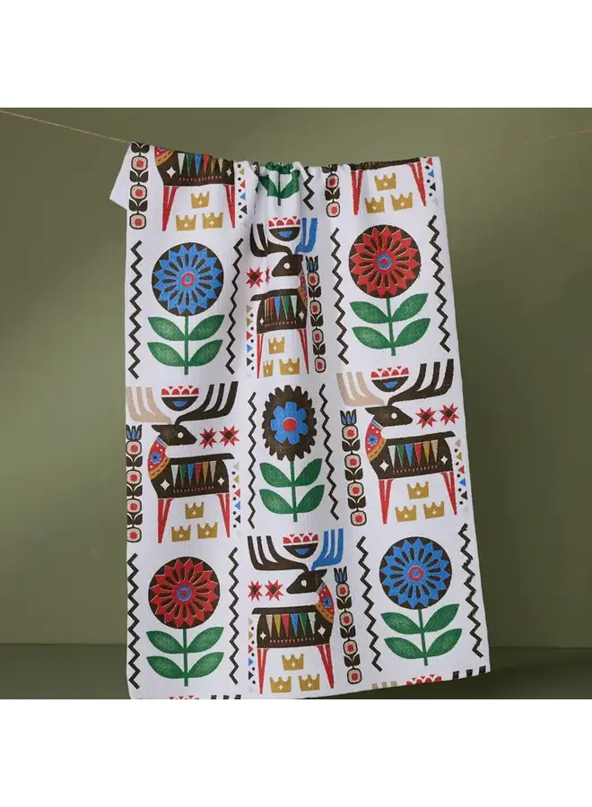 Holiday 5 Tea Towel -