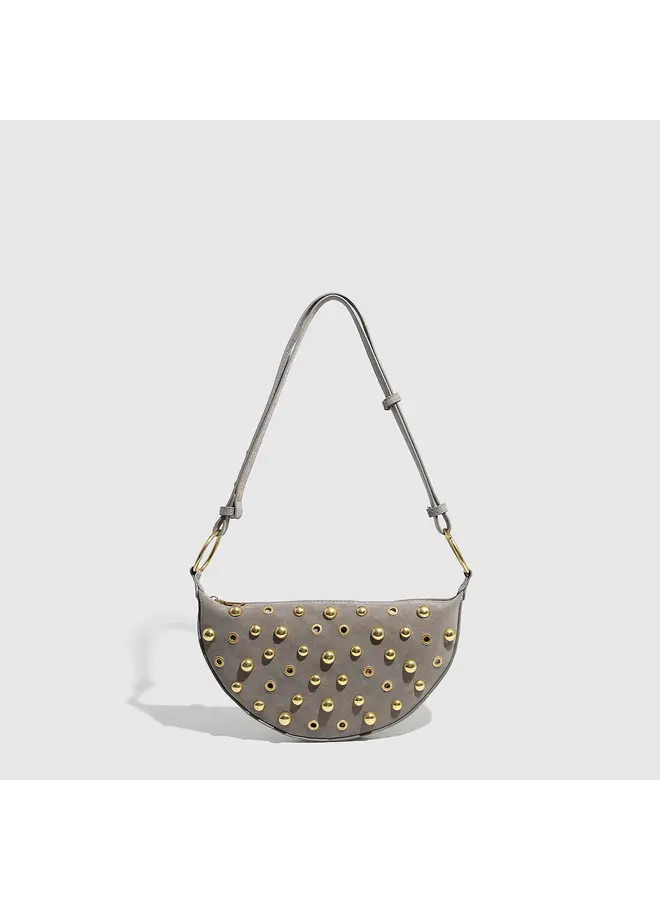 Studded Shoulder Bag -