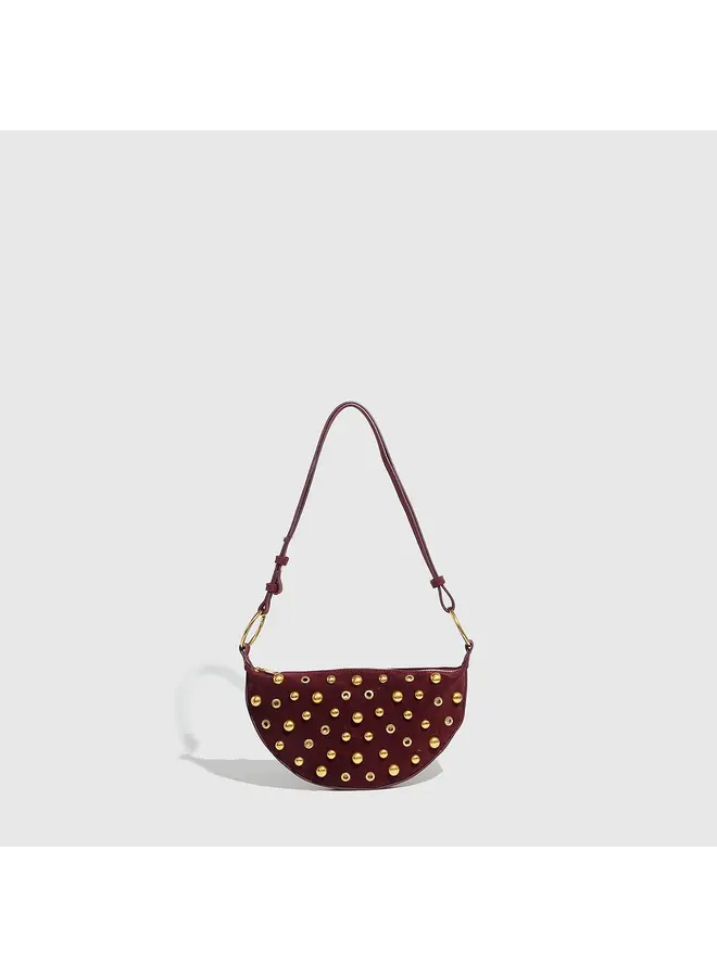 Studded Shoulder Bag -