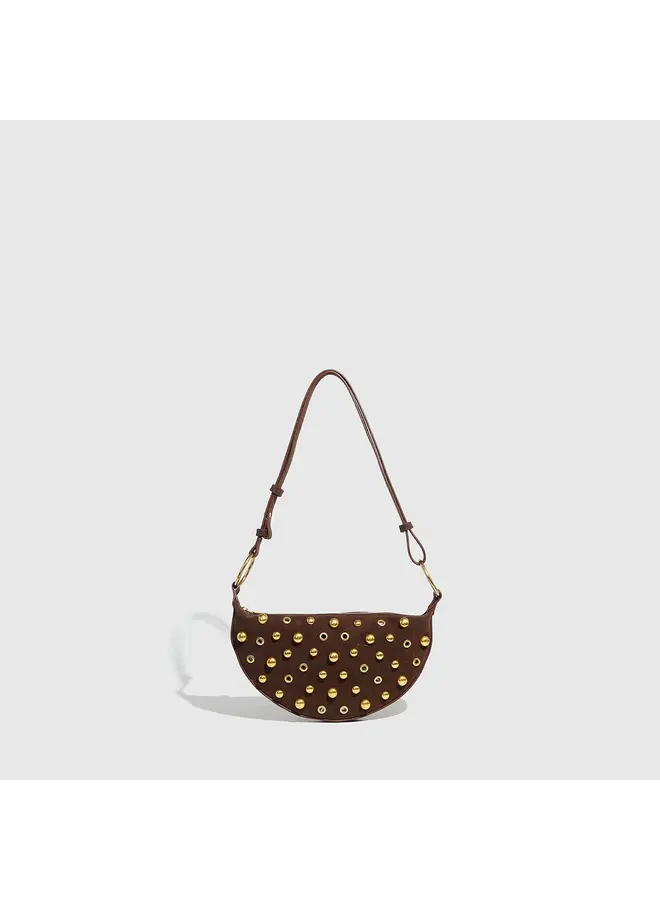 Studded Shoulder Bag -