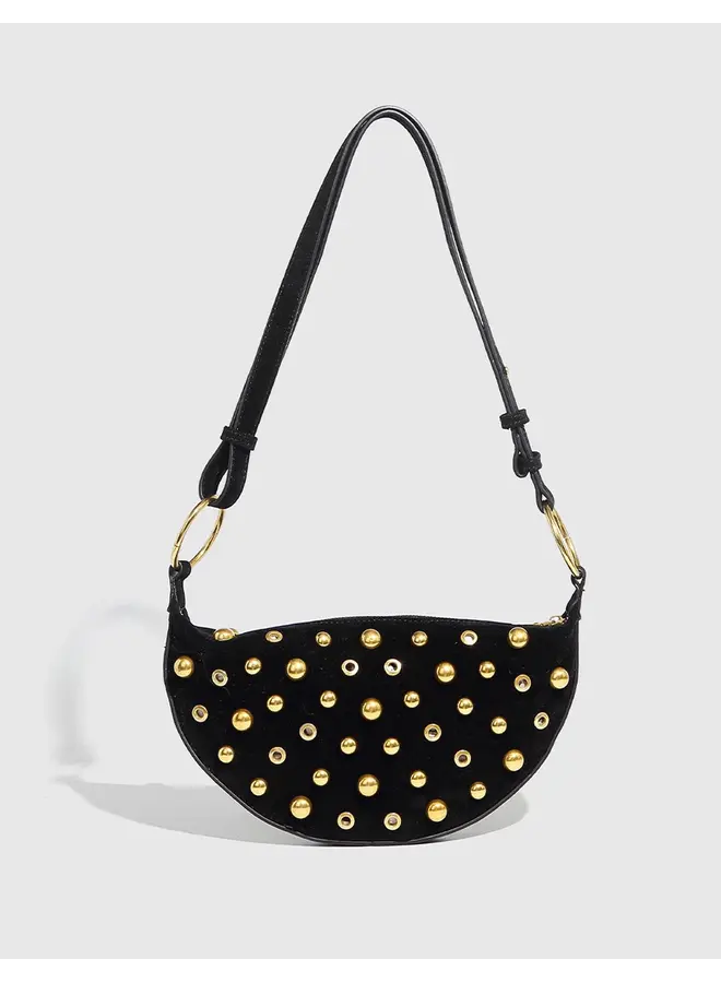 Studded Shoulder Bag -