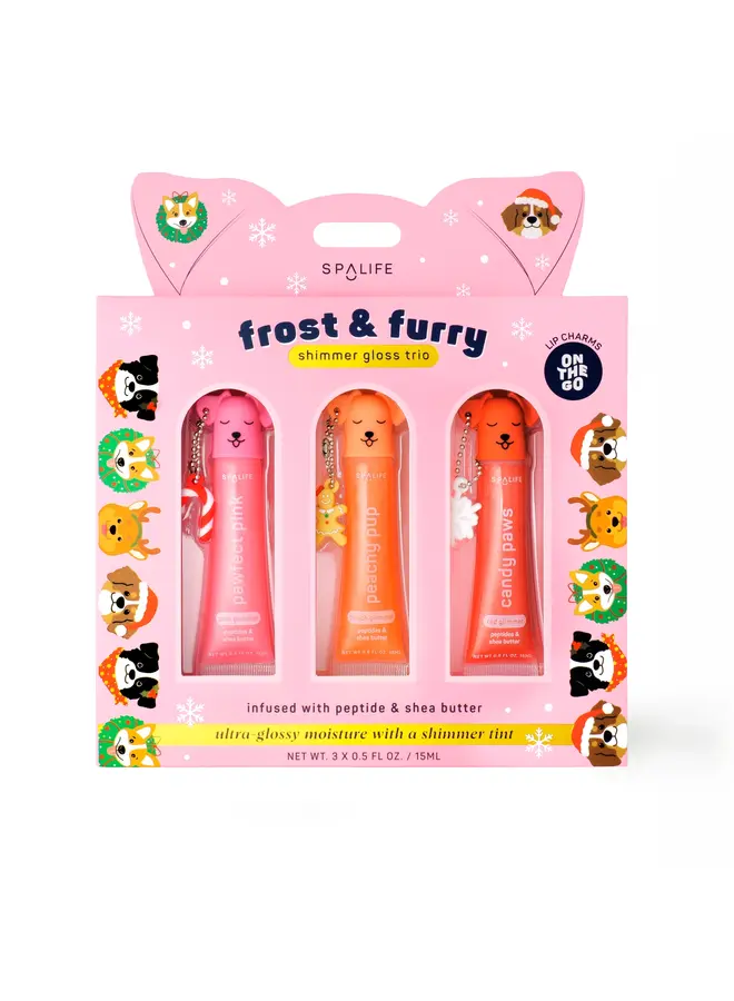 Holiday Frost & Furry Shimmer Gloss