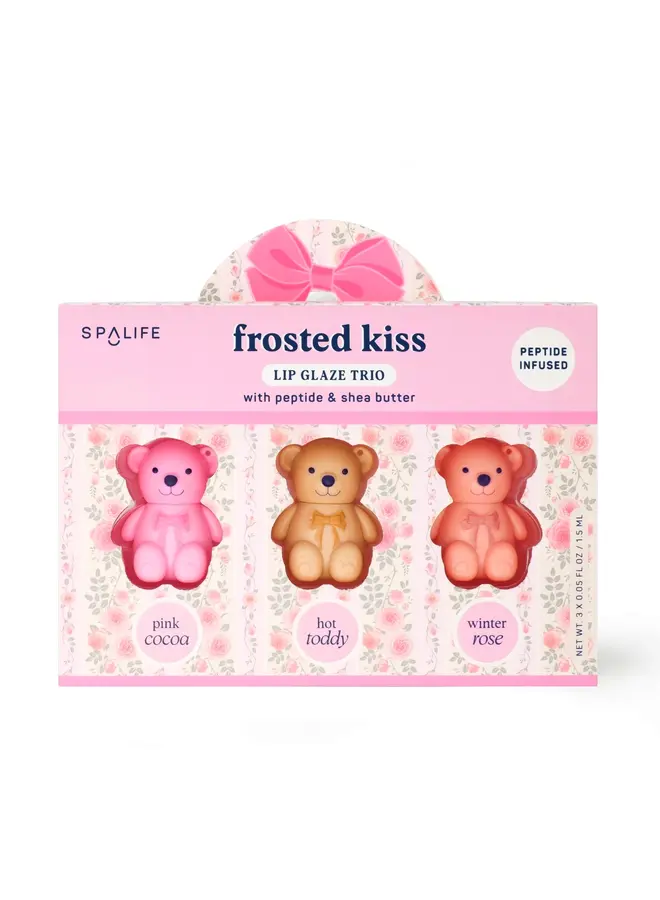 Holiday Frosted Kiss Lip Glaze Trio