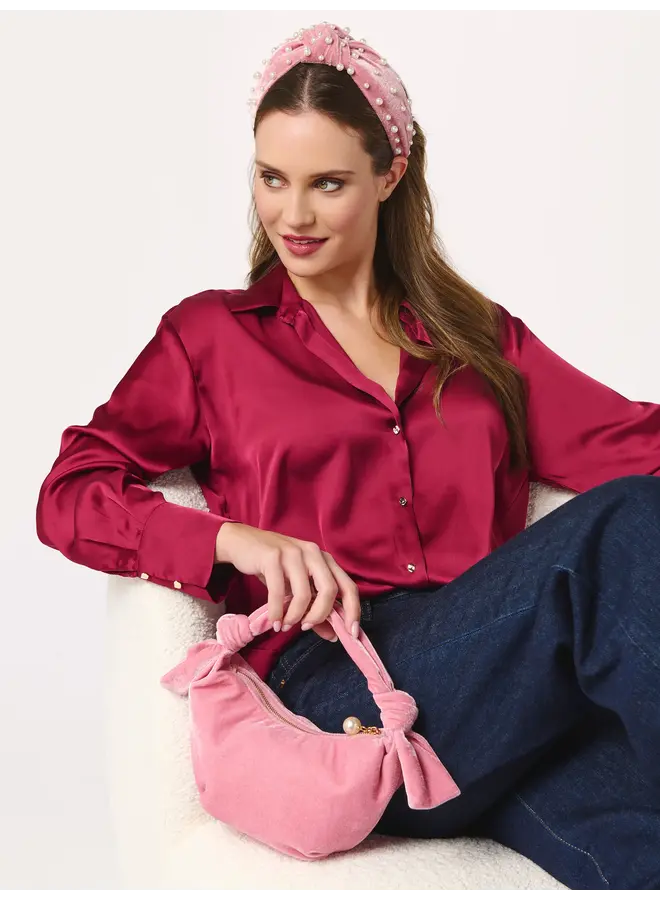 Becca Knotted Top Handle Bag -