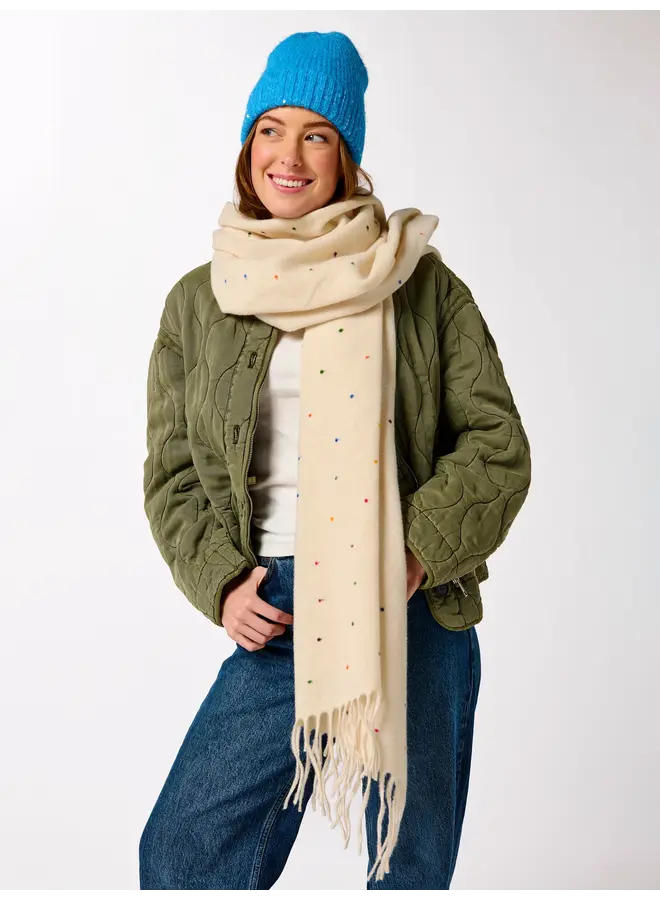 Jolie Scarf - Ivory