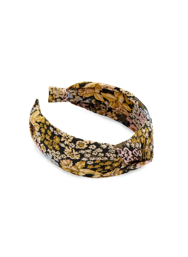 Floral Jacquard Headband - Multi