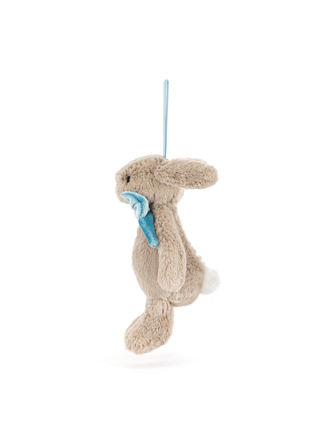 Bashful Beige Bunny Decoration