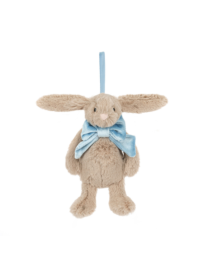 Bashful Beige Bunny Decoration