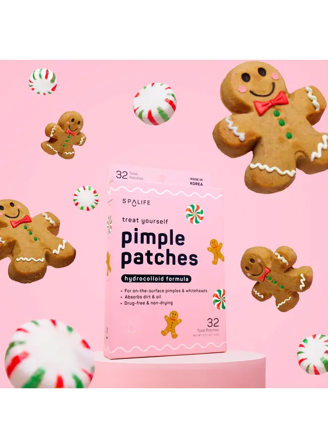 Holiday Gingerbread Pimple Patches
