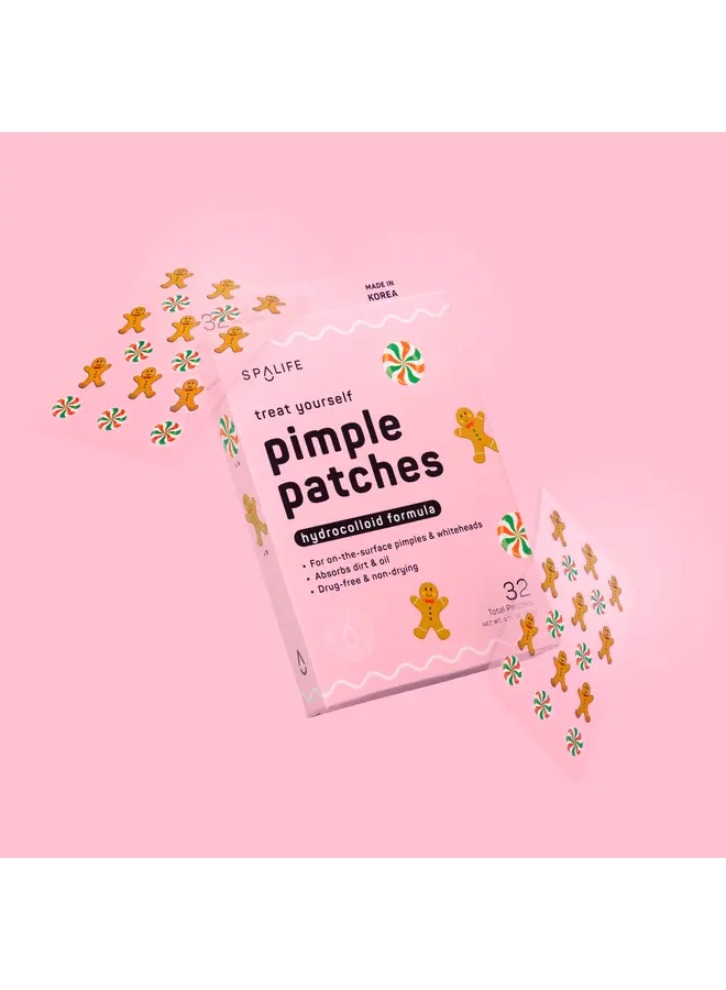 Holiday Gingerbread Pimple Patches
