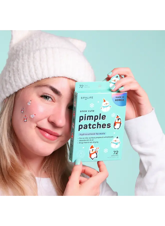 Holiday Snow Cute Pimple Patches