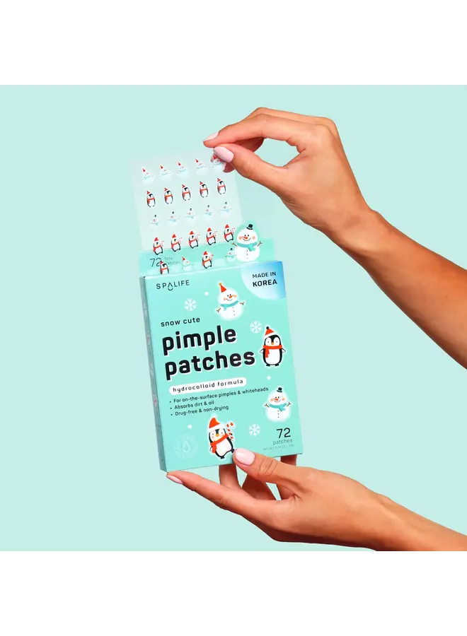 Holiday Snow Cute Pimple Patches