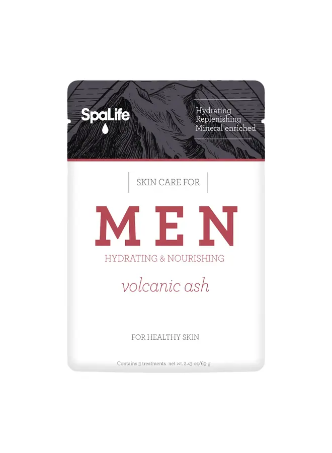 Men's Volcanic Ash Hydrating Facial Mask
