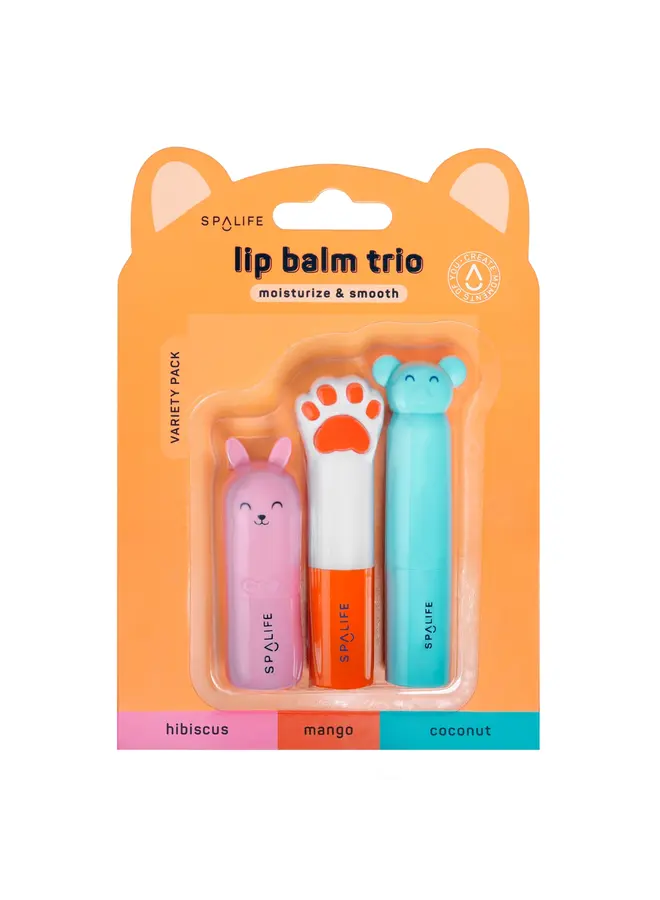Moisturize & Smooth Lip Balm Trio