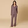 Sleep Soft Slim Notch Collar PJ Set -