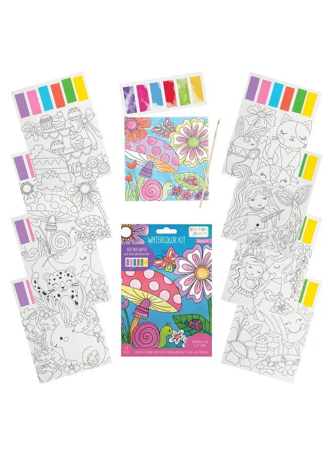 Watercolor Art Kit -