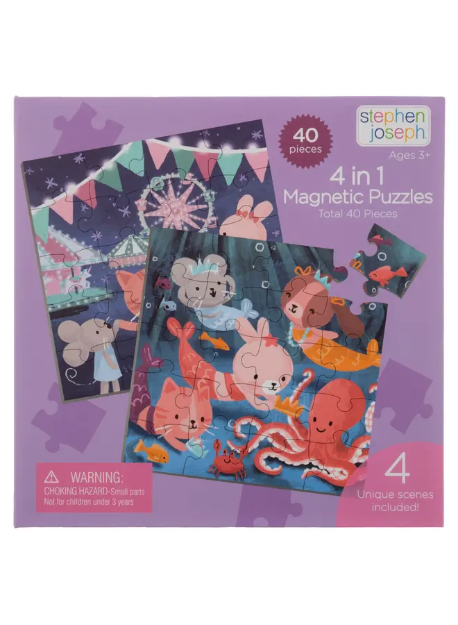 4-in-1 Magnetic Puzzle -
