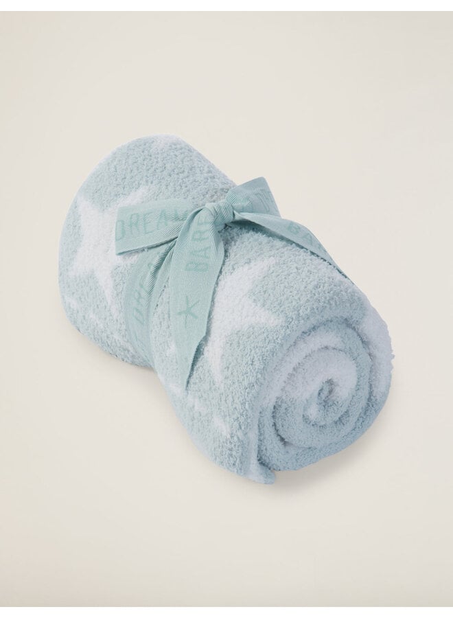 CozyChic Dream Receiving Blanket- Aqua Ice