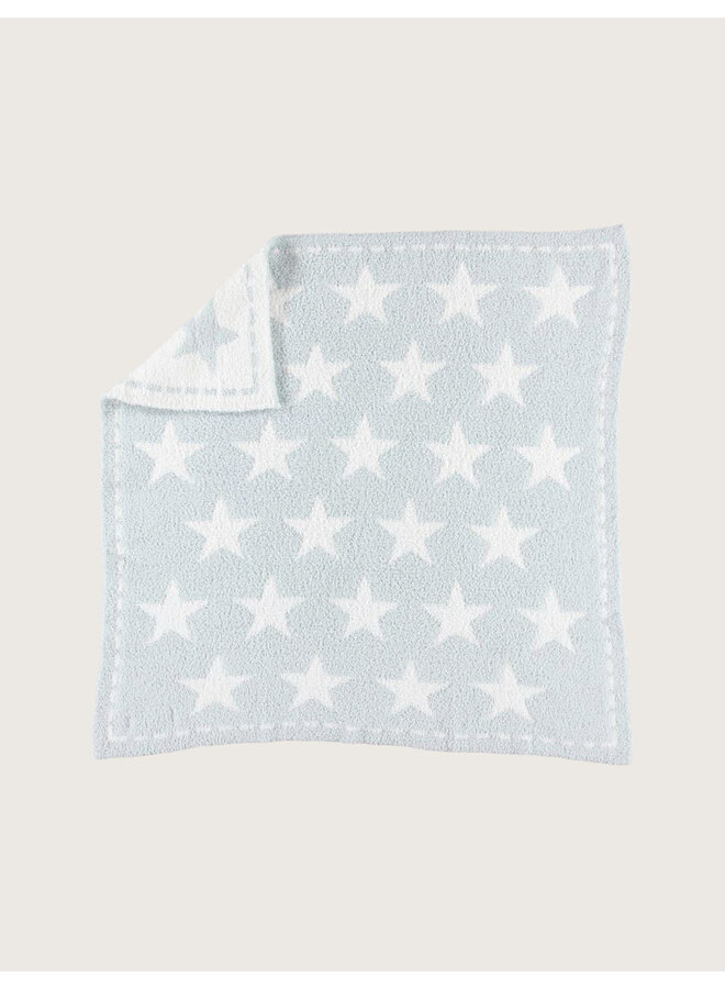 CozyChic Dream Receiving Blanket- Aqua Ice