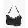 Moyen Messenger - Black Woven Diagonal