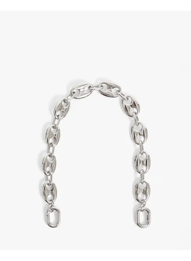 Shortie Strap - Silver Mariner Chain