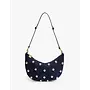Lune - Navy Suede with Studs