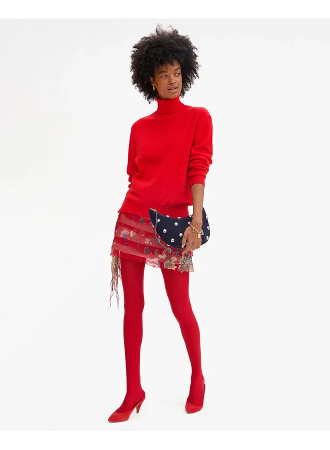 Lune - Navy Suede with Studs