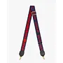 Adjustable Crossbody Strap - Navy/Poppy Bonjour Au Revoir